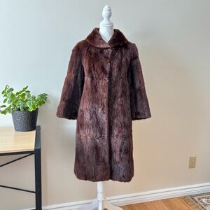 Mink Real Fur Coat